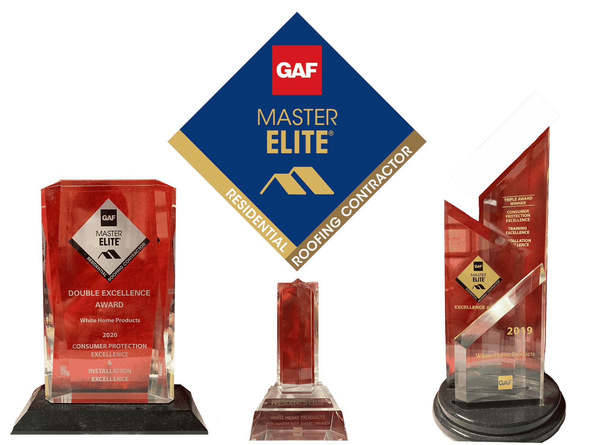 GAF Logo And Awards Transparent